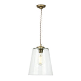 David Hunt Lighting Ibsley Pendant In Aged Brass